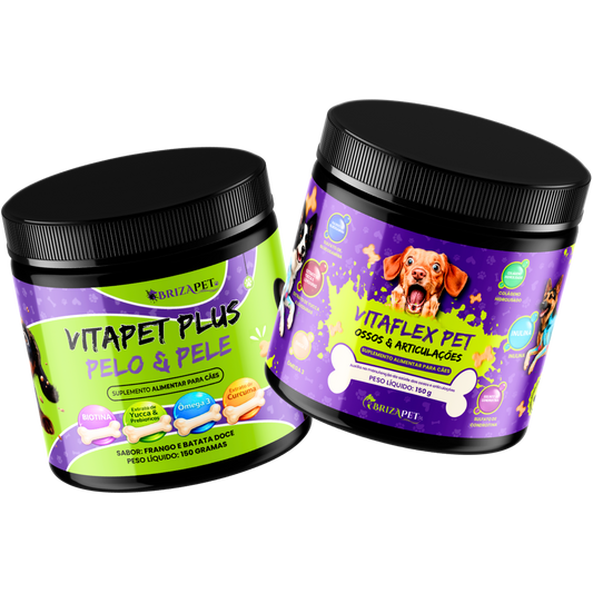 Vitapet Plus/Vitaflex Pet - Kit Completo