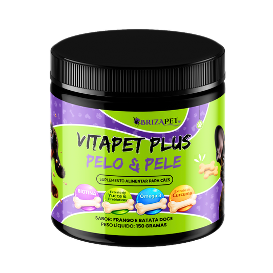 Vitapet Plus - Saúde de Pelos e Pele